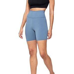 NWT 4 Laps High Rise Arc Short 6” Steel Blue” XXL